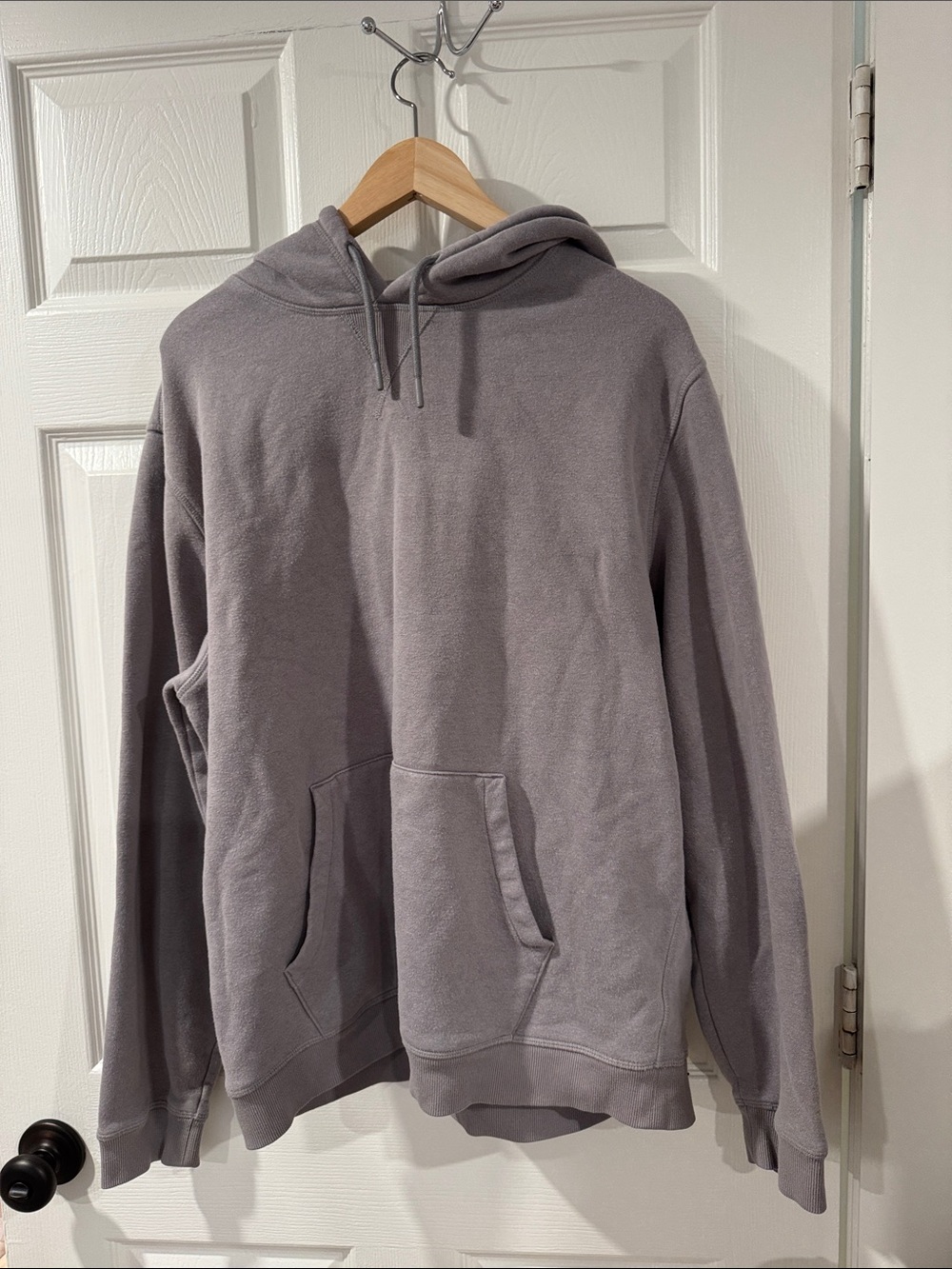 DSG Men's Gray Pullover Hoodie Sweatshirt